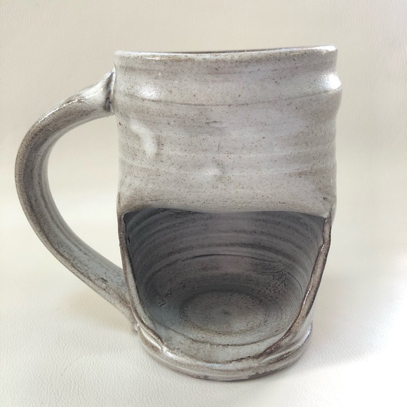 2 Cookie mugs clay pottery, 1 pair - Picture 3 of 5